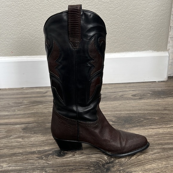 Lorenzo Banfi Italian Cowboy Boots - Picture 3 of 9